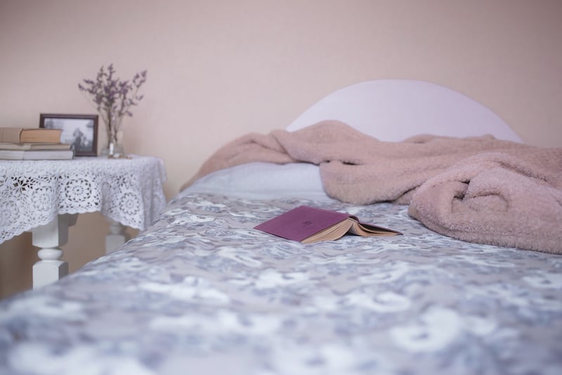 Cozy bedroom for sleep
